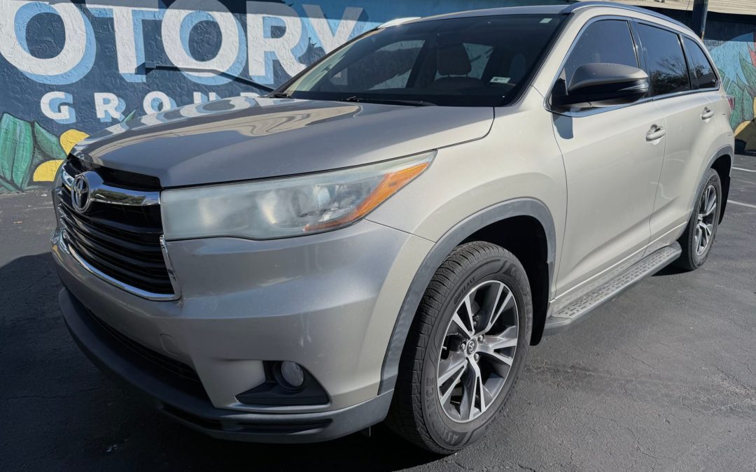2016 TOYOTA HIGHLANDER XLE